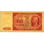 PRL, 100 złotych 1.07.1948, seria DZ