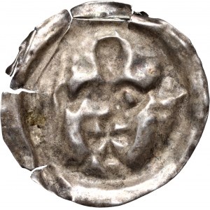 Zakon Krzyżacki, brakteat, rycerz z tarczą