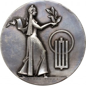 Lithuania, medal from 1938, Lithuanian National Olympiad