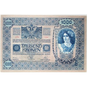 Austria, 1000 Korone 2.01.1902 (1919), 1654 Series