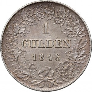 Niemcy, Nassau, gulden 1846