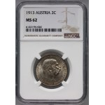 Austria, Franz Joseph, 2 Crowns 1913, Vienna