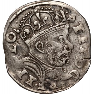 Stefan Batory, trojak 1586, Poznań