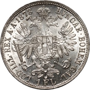 Austria, Franciszek Józef I, floren 1878