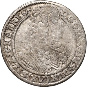 Śląsk, Księstwo Legnicko-Brzesko-Wołowskie, Jerzy III Brzeski, 15 krajcarów 1664, Brzeg