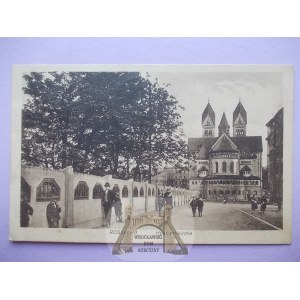 Bytom, Beuthen, kościół św. Jacka, 1921, obieg plebiscyt