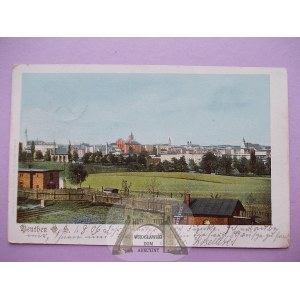 Bytom, Beuthen, panorama, 1906