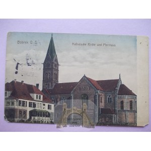 Bytom, Beuthen, Bobrek, church, 1915