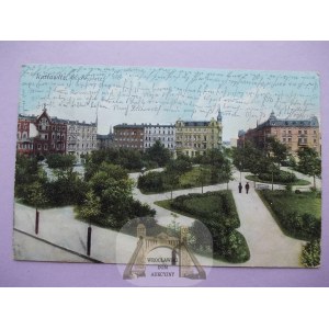 Katowice, Kattowitz, Blucher Square,1908