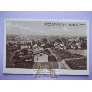 Rybnik - Niedobczyce, panorama, cca 1930