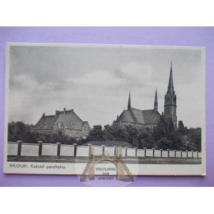 Chorzów, Batory - Hajduki, kościół, ok. 1930