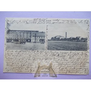 Lewin Brzeski, Lowen, Mühle, Zuckergewinnung, 1900