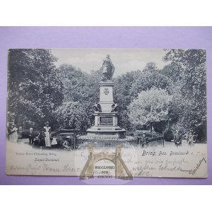 Brzeg, Brieg, pomnik zwycięstwa, 1899
