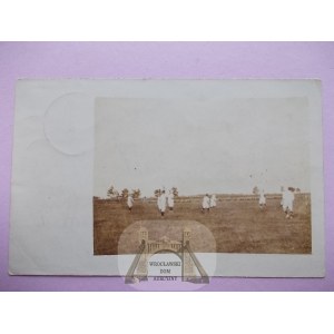 Brzeg, Brieg, zawody sportowe, prywatna kartka, 1909