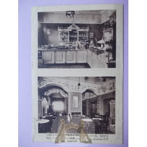 Shore, Brieg, Zobel's café and pastry shop, 1922