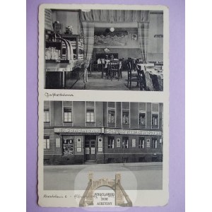 Wrocław, Breslau, Schultheiss beer hall, Orląt Lwowskich Square, 1939