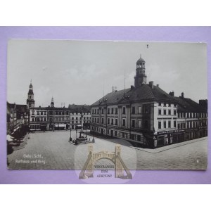 Oleśnica, Oels, Rynek, zdjęciowa, ok. 1930