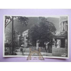 Sokołowsko, Gorbersdorf, ulica, zdjęciowa, ok. 1938