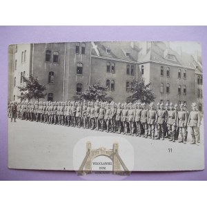 Głogów, Glogau, Kaserne, privates Blatt, ca. 1914