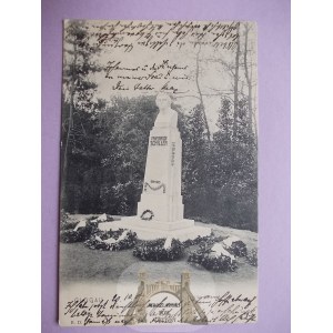 Glogow, Glogau, Schiller monument, 1907