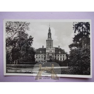 Chocianów, Kotzenau pri Polkowiciach, palác, 1943