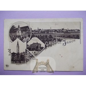 Jawor, Jauer, litografie cca 1900