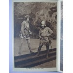 Bolków, Zamek, inscenizacja historyczna, 10 pocztówek - karnet, ok. 1920