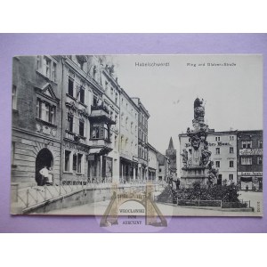 Bystrzyca Kłodzka, Habelschwerdt, Marktplatz, 1908