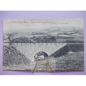 Lewin Kłodzki, wiadukt kolejowy, ok. 1910