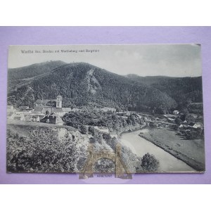 Bardo Śląskie, Wartha, panorama, ok. 1910