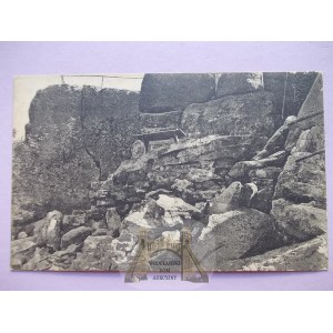 Błędne Skały, Wilde Locher, zwalone kamienie, ok. 1910