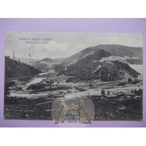 Pilchowice, Mauer, dam construction, 1912