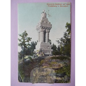 Staniszów, Stondorf, pomnik Bismarcka, 1910