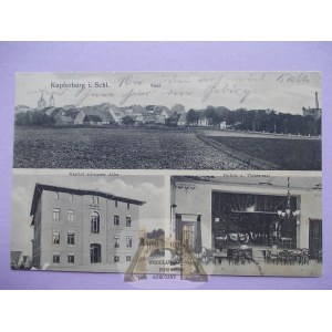 Miedzianka, Kupferberg, inn, panorama, 1912