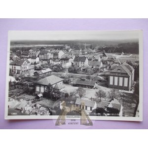 Węgliniec, Kohlfurt, zdjęciowa panorama, 1930