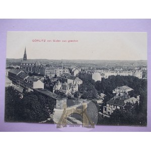 Zgorzelec, Gorlitz, panorama, 1916