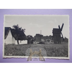 Wschowa, Fraustadt, windmill, photo, 1941