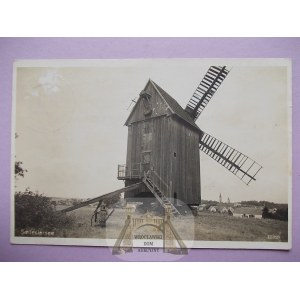Sława Śląska near Wschowa, windmill, 1940