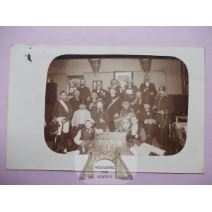 Szprotawa, Sprottau, towarzystwo śpiewacze, prywatna kartka, 1913
