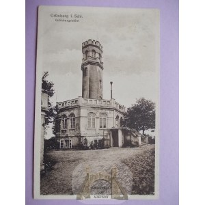 Zielona Góra, Grunberg, Wzgórze, Wieża Braniborska, 1920