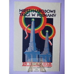 Poznań, Targi Poznańskie, 1928 - reklama