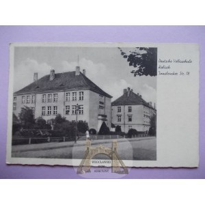 Kalisz, occupation, People's School, 1943