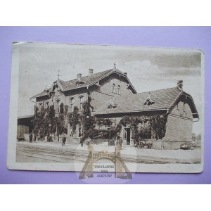 Pleszew, Mały Dworzec Kolei Wąskotorowej, ok. 1930
