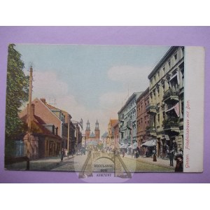 Gniezno, Gnesen, ulica Fryderyka, ok. 1900