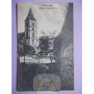 Chelmno, Culm, church, 1914