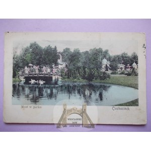 Ciechocinek, most v parku, asi 1910