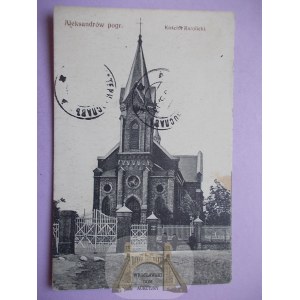 Aleksandrów Kujawski, kościół katolicki, ok. 1910