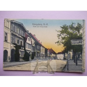 Chojna, Konigsberg, Konigsstrasse, ok. 1915