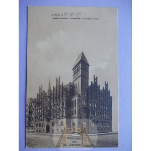 Gdańsk, Danzig, kasa pożyczkowa, 1907