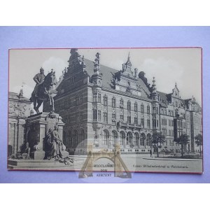 Gdańsk, Danzig, pomnik, bank, ok. 1915